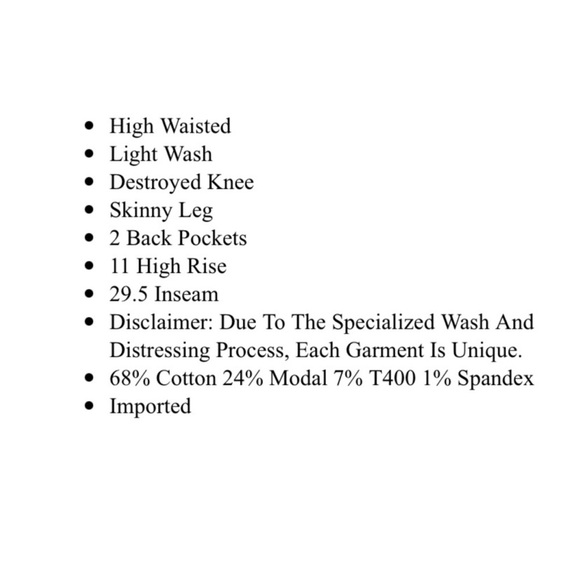 Fashion Nova High Rise Dark Denim Jeans - Picture 5 of 6